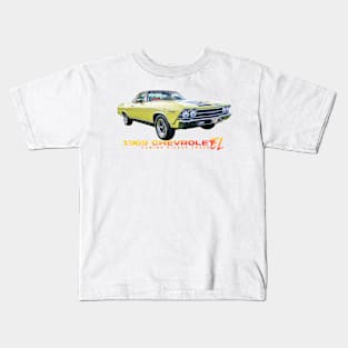 1969 Chevrolet El Camino Pickup Truck Kids T-Shirt